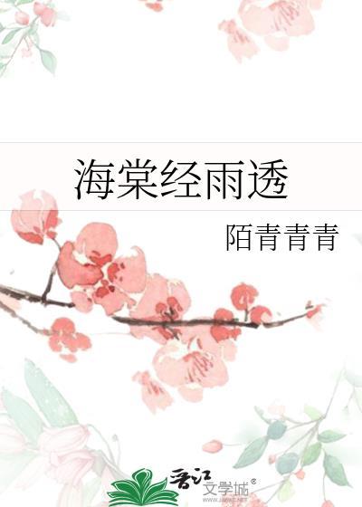 海棠经雨胭脂透原著